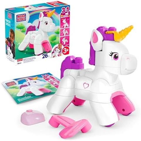MEGA BLOKS 3-in-1 Build & Enchant Unicorn