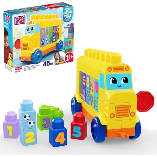 MEGA BLOKS Build & Count Bus